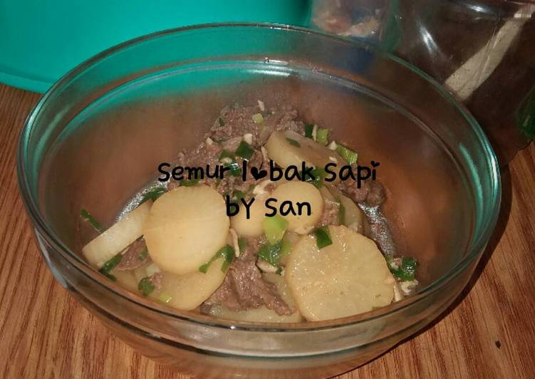 gambar untuk resep Semur Lobak Sapi ala Jepang