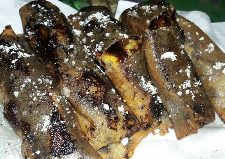 resep makanan Pisang Coklat Keju manis