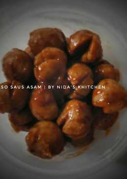 Baso Panggang Saus Asam