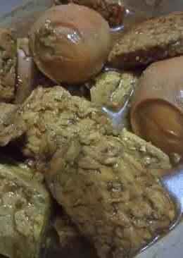 Bacem Telur Tahu Tempe