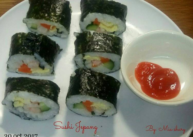 Resep Sushi Jepang ?? simpel Kiriman dari Mia Shary