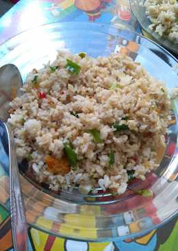 Nasi goreng teri madu