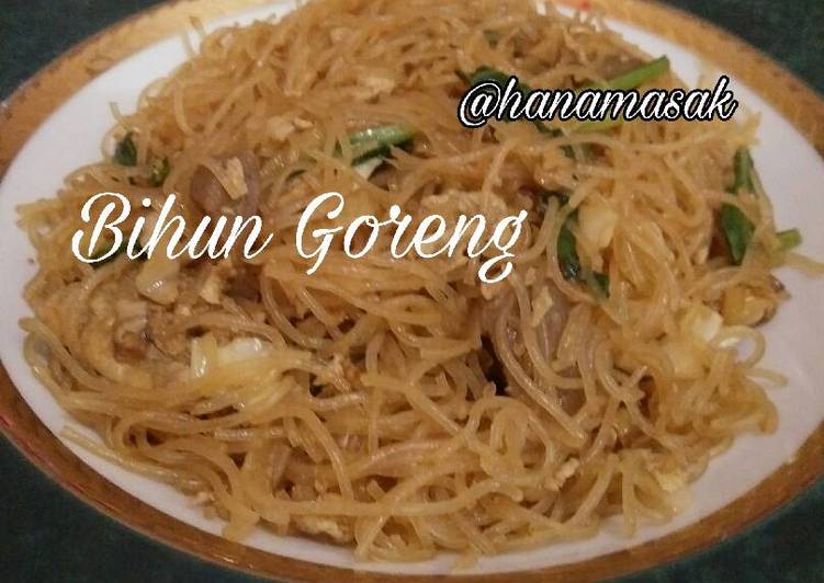 cara membuat Bihun Goreng Praktis