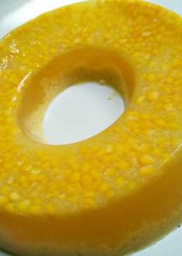 Puding jagung santan