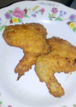 4. Sayap ayam goreng tepung simple