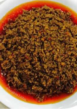 Sambal daging dan taoco