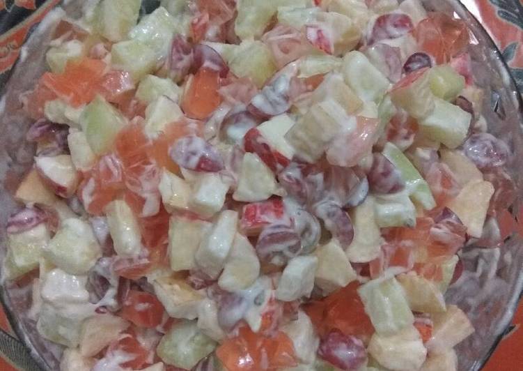 resep lengkap untuk Salad buah untuk arisan