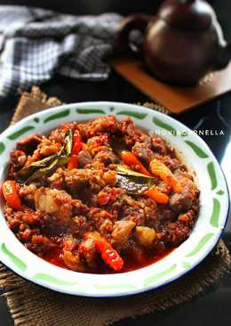 Oseng sapi mercon