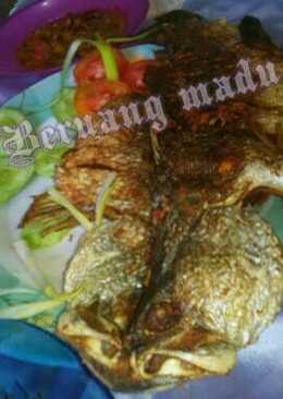 Kakap putih goreng sambal endess