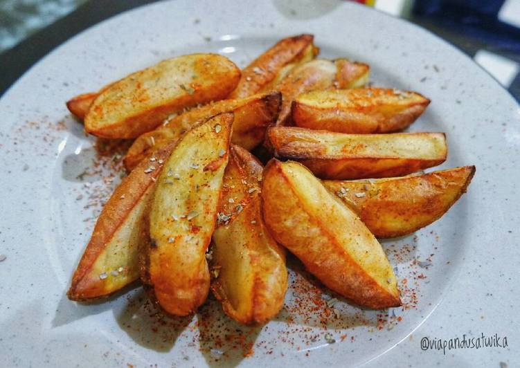 resep Baked potato / kentang panggang