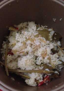 Nasi timbel ricecooker maknyuss