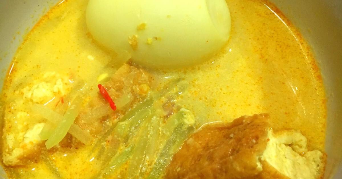  Resep  Sayur santan  labu siam dengan  Telor oleh dewi 