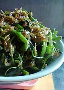 Oseng Kangkung Rebon Kering