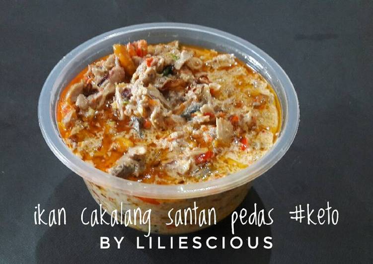 gambar untuk cara membuat Ikan cakalang santan pedas #keto