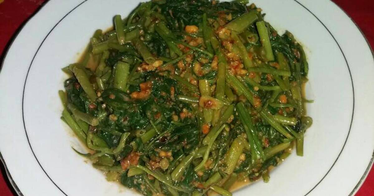 383 resep pecel kangkung enak dan sederhana Cookpad