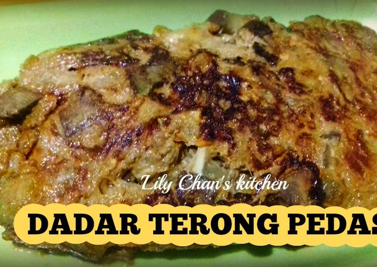 cara membuat DADAR TERONG PEDAS ala LC