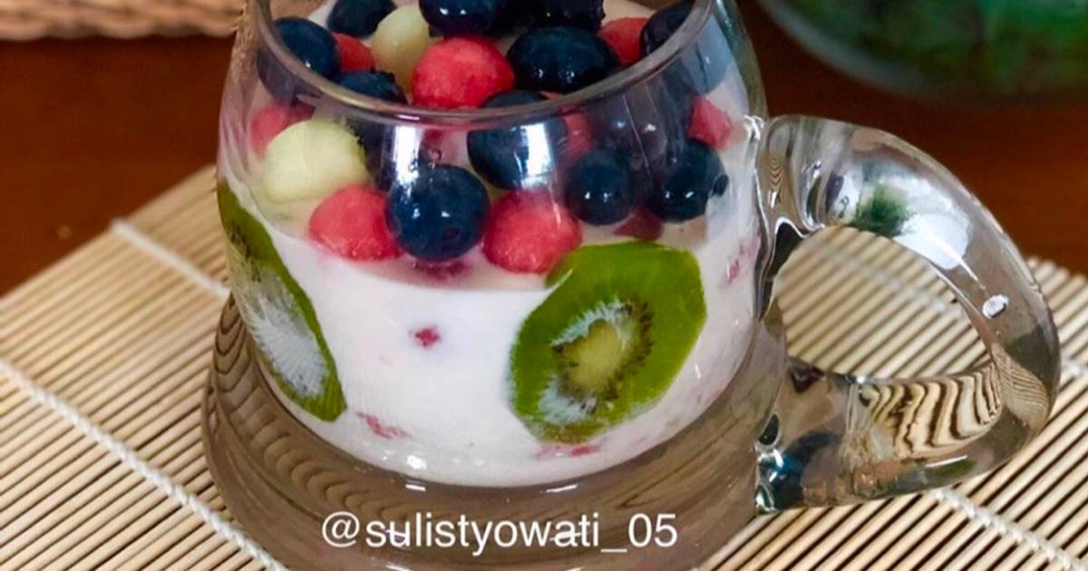 4 257 Resep Salad Buah Enak Dan Sederhana Cookpad