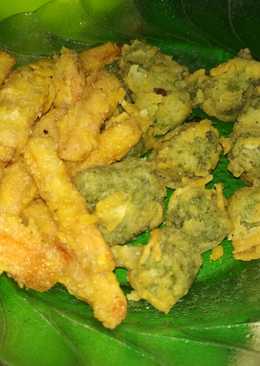 Wortel dan brokoli goreng tepung