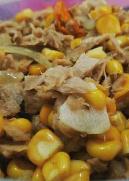 Tumis tuna jagung manis