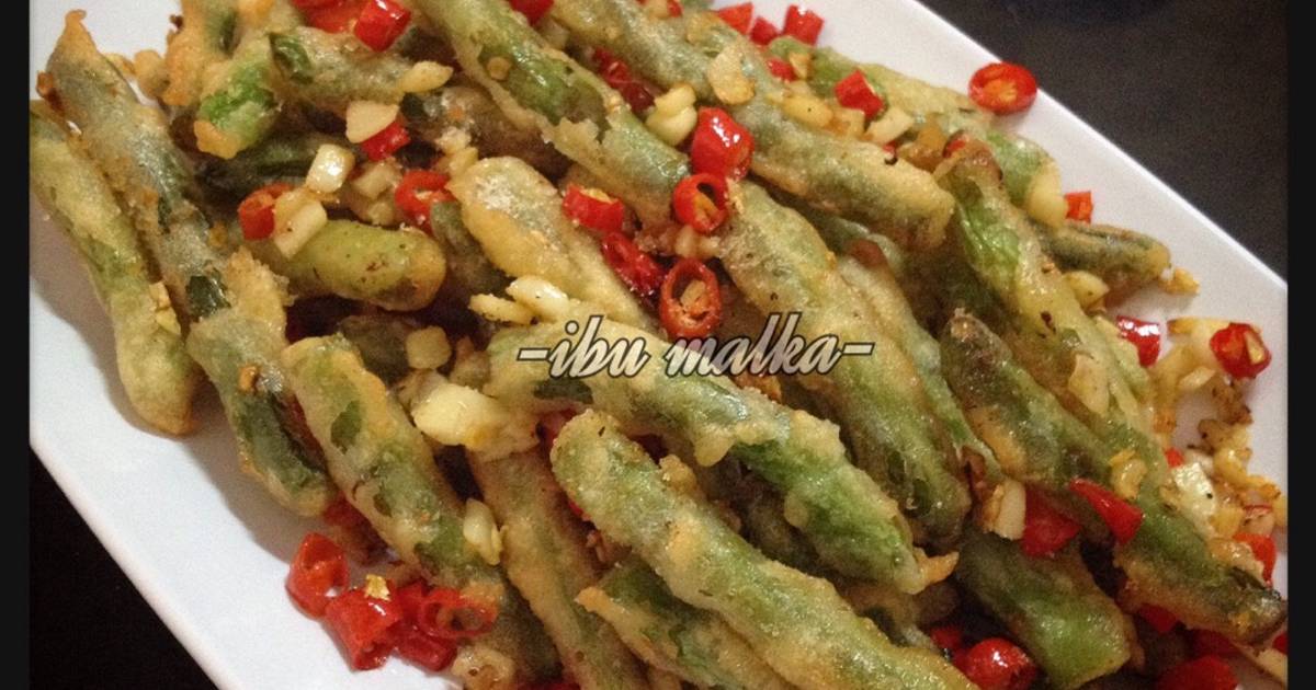  Resep  Buncis Cabe  Garam  ala Resto oleh Ibu Malka Cookpad