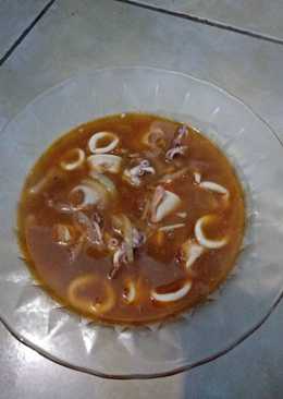 Cumi asam manis pedas