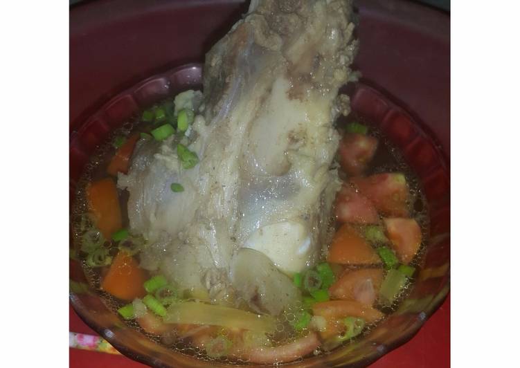 Resep Sop Tulang Kaki Sapi Karya Esti Duma Rizky