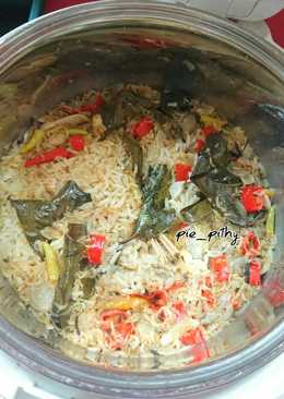 Nasi liwet ebi simple pake magicom by piepithy