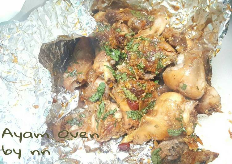 Resep Ayam Oven bumbu pedas Karya Nani D