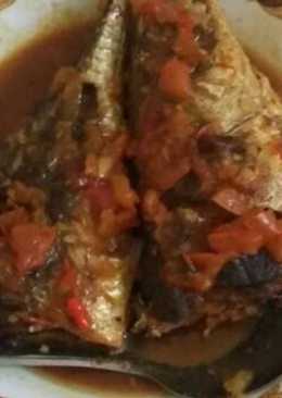 Tumis ikan cakalang asam pedas