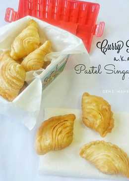 Curry Puff aka Pastel Singapura aka Karipap Pusing (Step by Step)