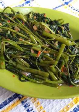 Tumis kangkung terasi #Bandung_RecookRenieWisra