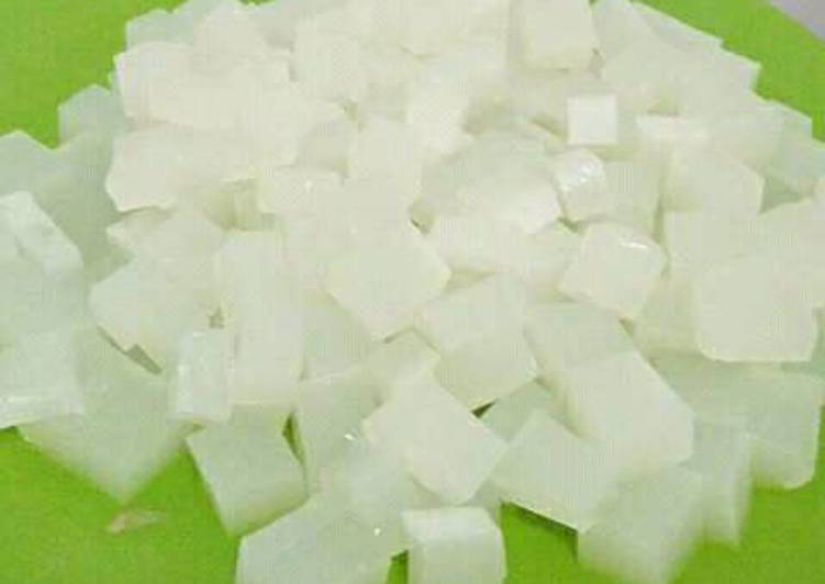 resep masakan Nata De Coco Imitasi Tanpa Pengawet