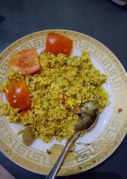 Nasi goreng Kunyit + Kecur