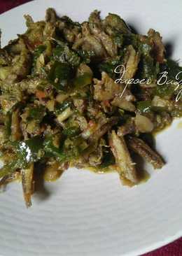 Ikan Bilis Cabe Ijo