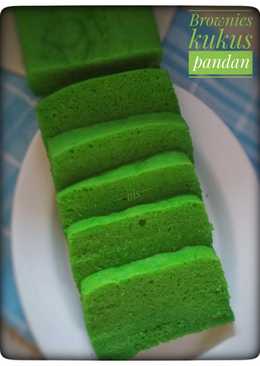 Brownies kukus pandan ny. liem