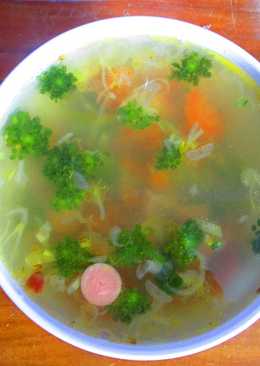 Sup Sosis Pelangi Magic Com