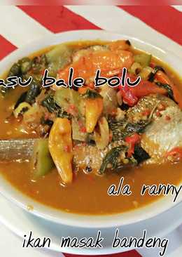 Nasu bale bolu (ikan masak bandeng)