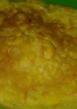 Dadar telur isi tahu & jagung manis