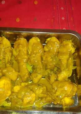 Ayam bumbu kuning / ayam goreng bumbu kuning
