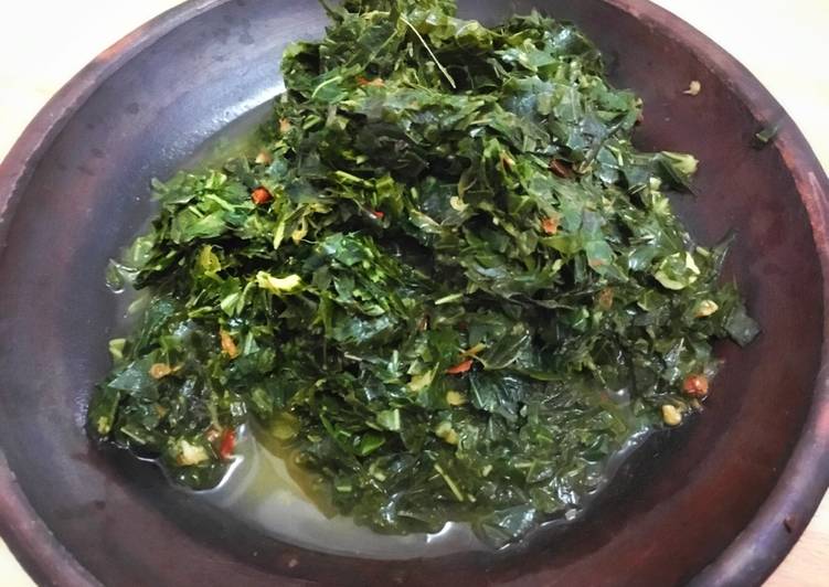 Resep Oseng-oseng daun singkong - Resep Masakan Indonesia