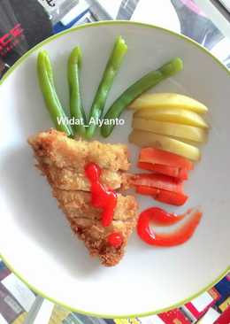 Chicken katsu sederhana