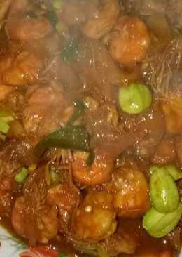 Udang saus padang pedas