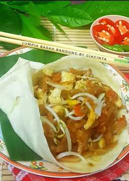 Lumpiah Basah jajanan Bandung #Bandung_recookNiaBayens