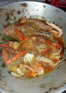 Kepiting rajungan saos pedas manis