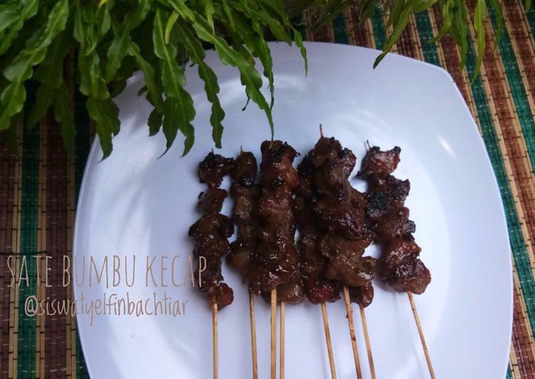 Resep Sate Daging Bumbu kecap