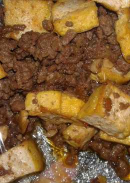 Daging sapi giling tahu