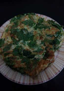 Baby Spinach Omelette (Diet Mayo)