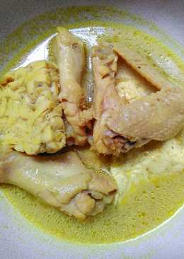 Opor ayam tahu tempe