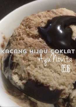 Ice cream kacang hijau-coklat