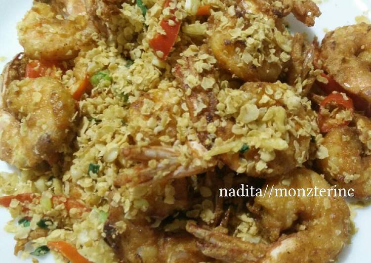 gambar untuk resep makanan Udang goreng oat